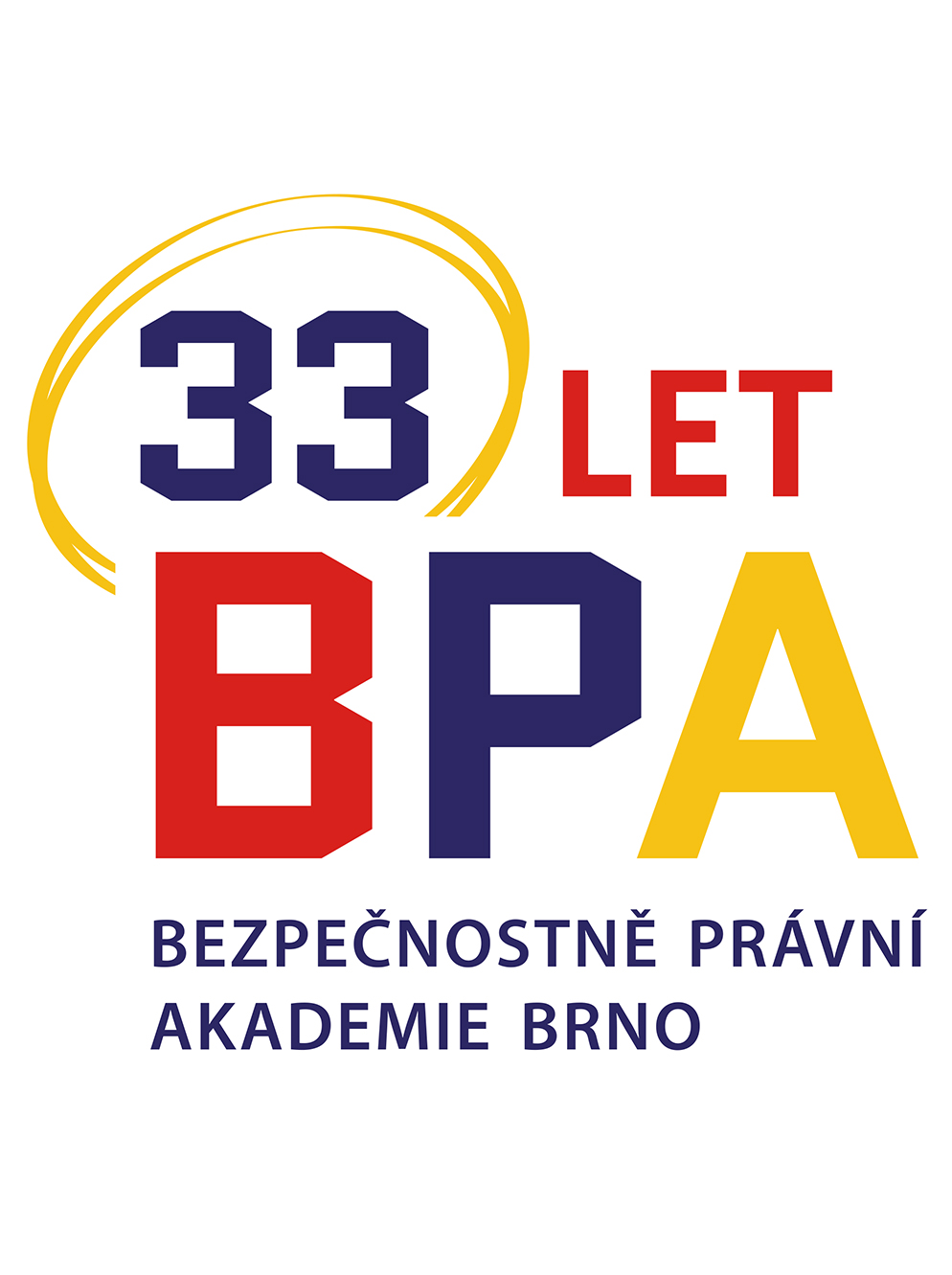 logo BPA 33 let s pozadim